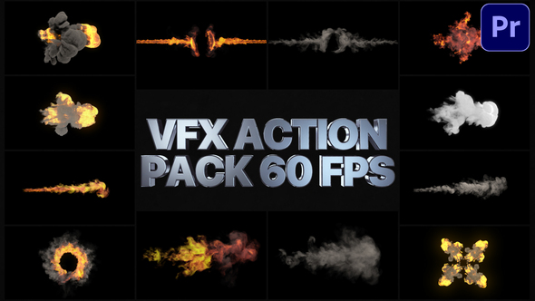 VFX Action Pack | Premiere Pro MOGRT