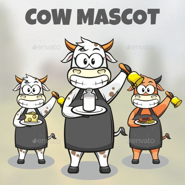 Cow Mascot