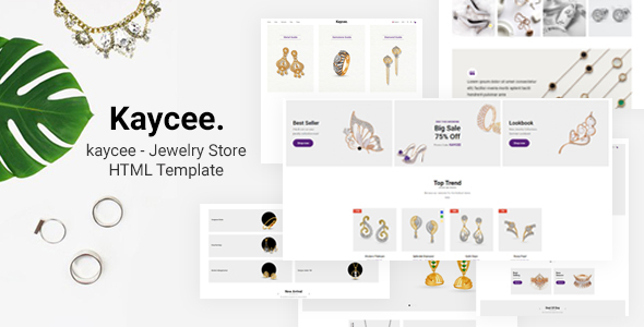 Kaycee - Jewelry Store HTML Template