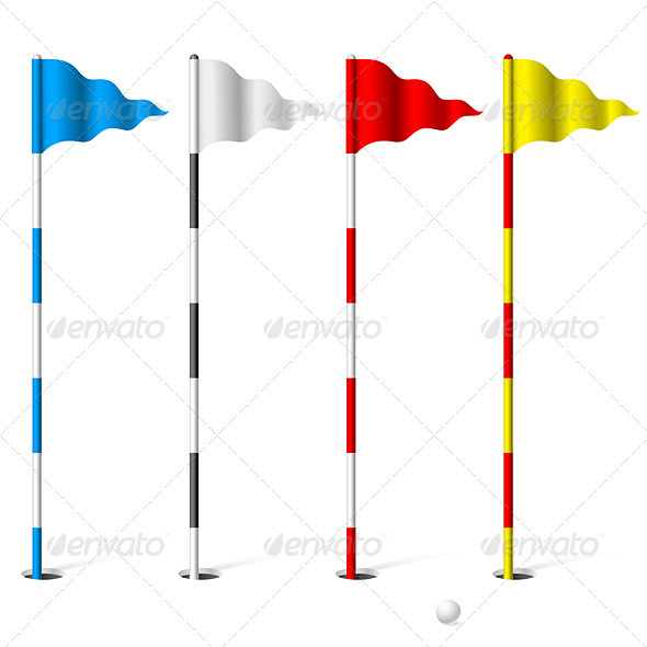Golf flags