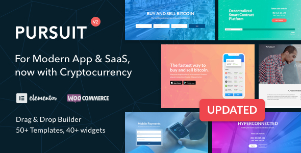 Pursuit – A Flexible App & Cloud Software Theme