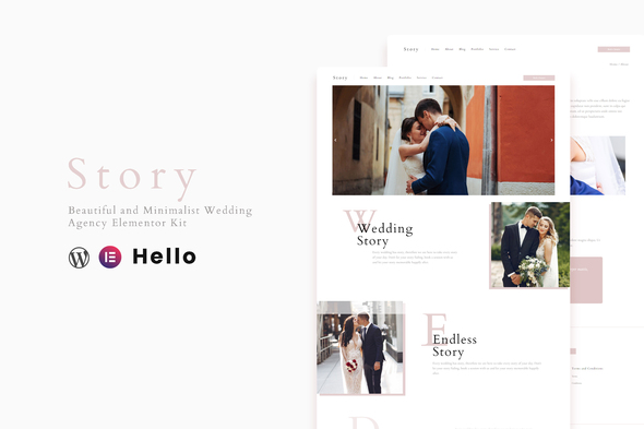Story - Wedding Elementor Template Kit