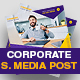 Corporate Social Media Post Template - GraphicRiver Item for Sale