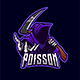 Poisson Reaper Mascot Gaming Logo - GraphicRiver Item for Sale
