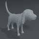 Cartoon Dog Hound Base Mesh 3D Model - 3DOcean Item for Sale