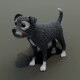 Cartoon Terrier Dog 3D Model - 3DOcean Item for Sale