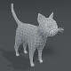Cartoon Cat Base Mesh 3D Model - 3DOcean Item for Sale