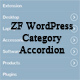 ZF WordPress Category Accordion - CodeCanyon Item for Sale