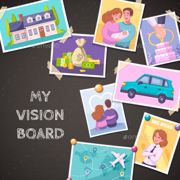 Vision Board Composition