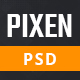 Pixen Multipurpose PSD Template - ThemeForest Item for Sale