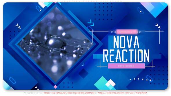 Nova Reaction Techno Slideshow