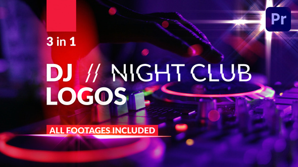 DJ // Night Club Logos
