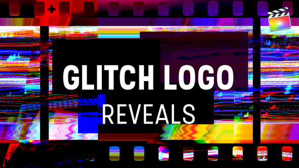 Glitch Logo Reveals  | For Final Cut & Apple Motion