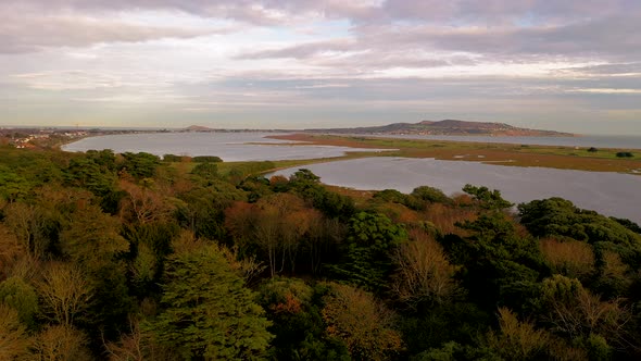 Irish landscape in autumn