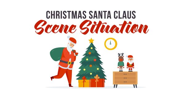 Christmas Santa Claus - Explainer Elements