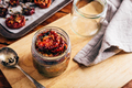 Oven Baked Tomatoes with Oil and Herbs in a Jar - PhotoDune Item for Sale