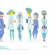 Medical Women Characters in Standing Pose. - GraphicRiver Item for Sale