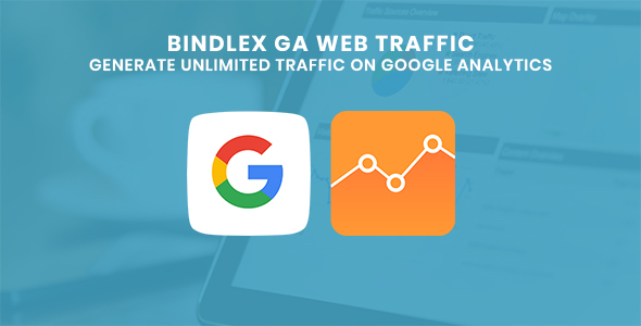 Bindlex GA Web Traffic - Visits Generator for Google Analytics