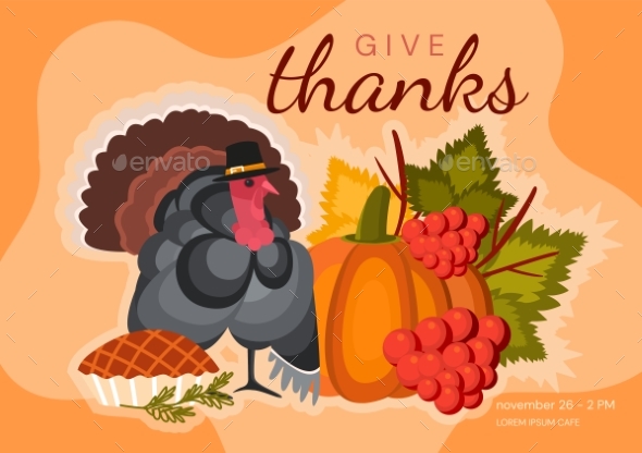 Happy Thanksgiving Day Poster