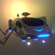 Spaceship Water Strider Animated Rigged Sci-Fi - 3DOcean Item for Sale