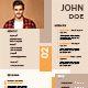 Modern Resume / CV - GraphicRiver Item for Sale