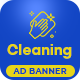 Perfect Cleaning - HTML 5 Animated Google Banner - CodeCanyon Item for Sale