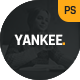 Yankee - Digital Agency PSD Template - ThemeForest Item for Sale