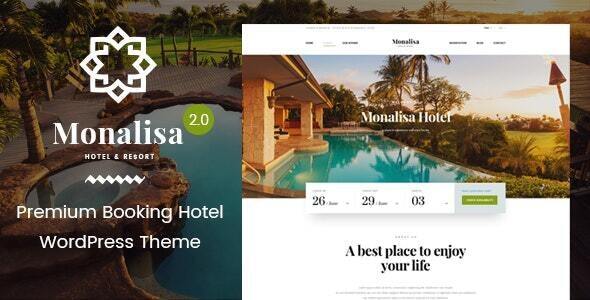 Monalisa | Hotel & Resort WordPress Theme