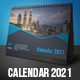 Desk Calendar 2021 - GraphicRiver Item for Sale