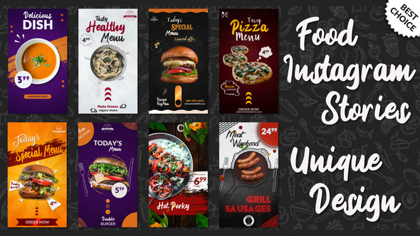 Food Instagram Stories Pack