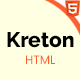 Kreton - Sports & Entertainment Personal Portfolio HTML Template - ThemeForest Item for Sale