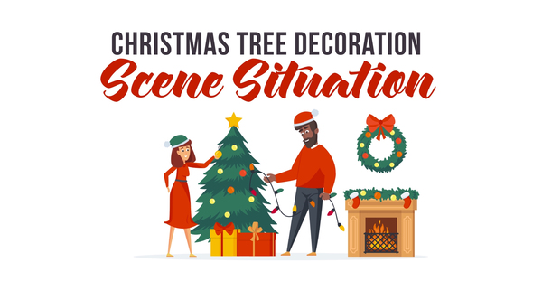 Christmas tree decoration - Scene Situation alt