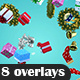 Christmas decorative element Overlays - VideoHive Item for Sale