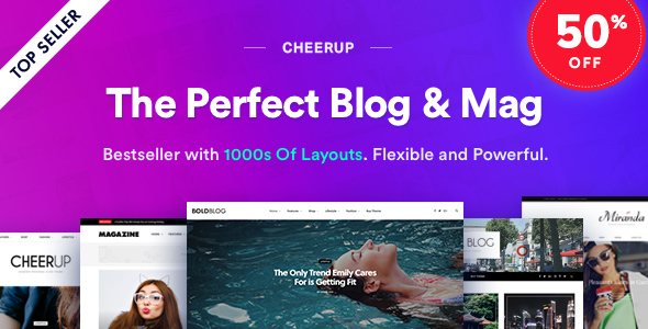 CheerUp – Food, Blog & Magazine