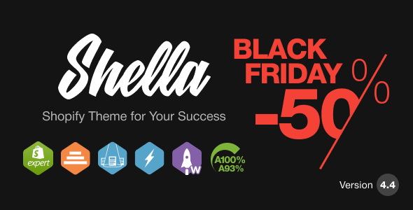 Shella – Multipurpose Shopify theme, fastest with the banner builder