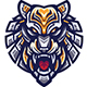 Cyber Tiger Esport logo gaming template - GraphicRiver Item for Sale