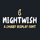 Nightwish - Chubby Display Font - GraphicRiver Item for Sale