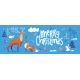 Merry Christmas Social Media Banner in Scandic - GraphicRiver Item for Sale