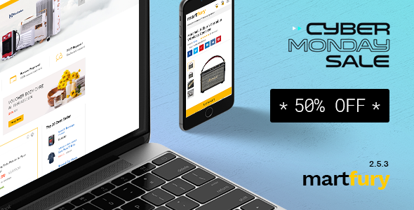 Martfury – WooCommerce Marketplace WordPress Theme