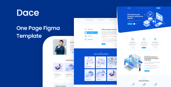 Dace - One Page Figma Template