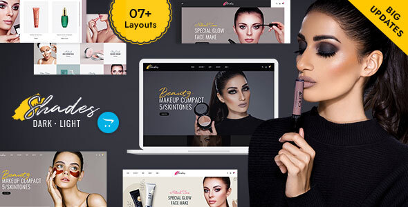 Shades 2.0 - ModernTheme for Bridal Studio, Beauty, Spa, Cosmetics