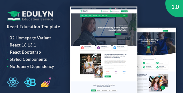 Edulyn - React Education Template