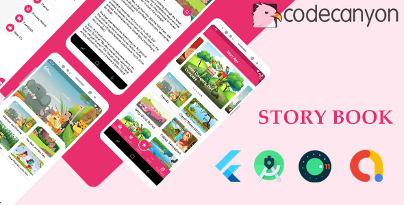 Story Book with admob ready to publish in flutter