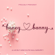 Honey Love Bunny - Lovely Calligraphy - GraphicRiver Item for Sale
