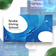 Diving School Facebook Marketing Materials - GraphicRiver Item for Sale