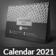 Minimal Desk Calendar 2021 - GraphicRiver Item for Sale