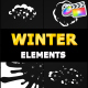 Snow Motion Elements | FCPX - VideoHive Item for Sale