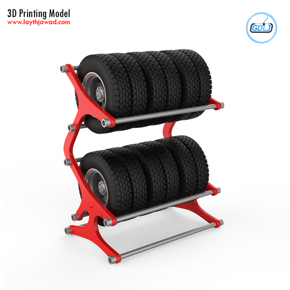 Tyre Rack 3D Printing Model