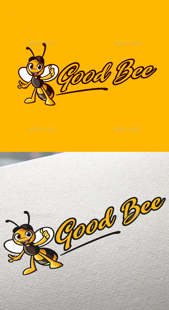 Cartoon Bee Mascot Design