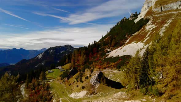 Beautiful Autumn Landscape in the Mountains